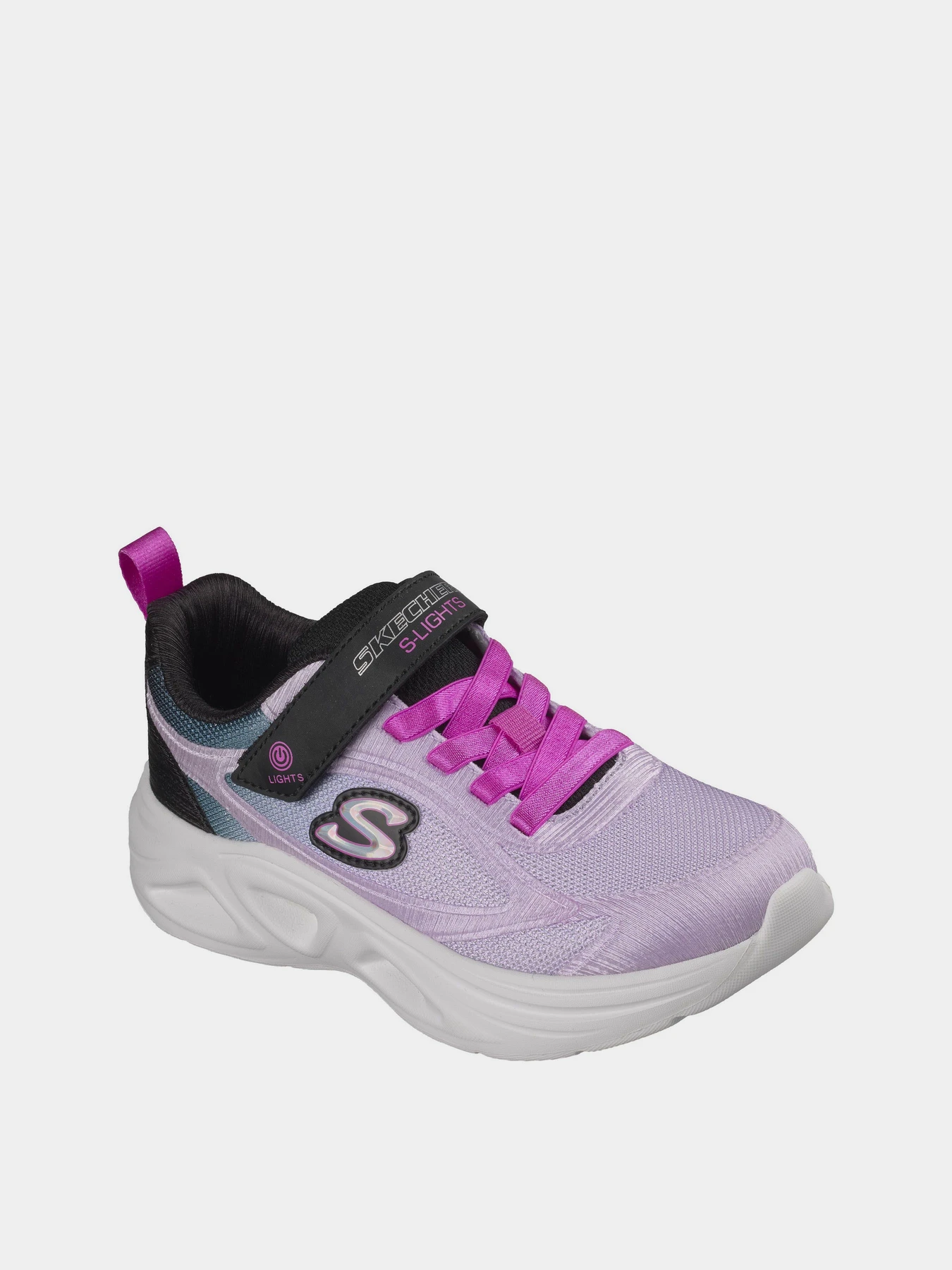 Кросівки Skechers SKECHERS SOLA GLOW модель 303729L BKLV Фото