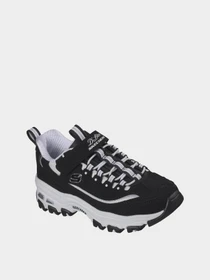Кросівки Skechers D'LITES модель 304154L BKW Фото