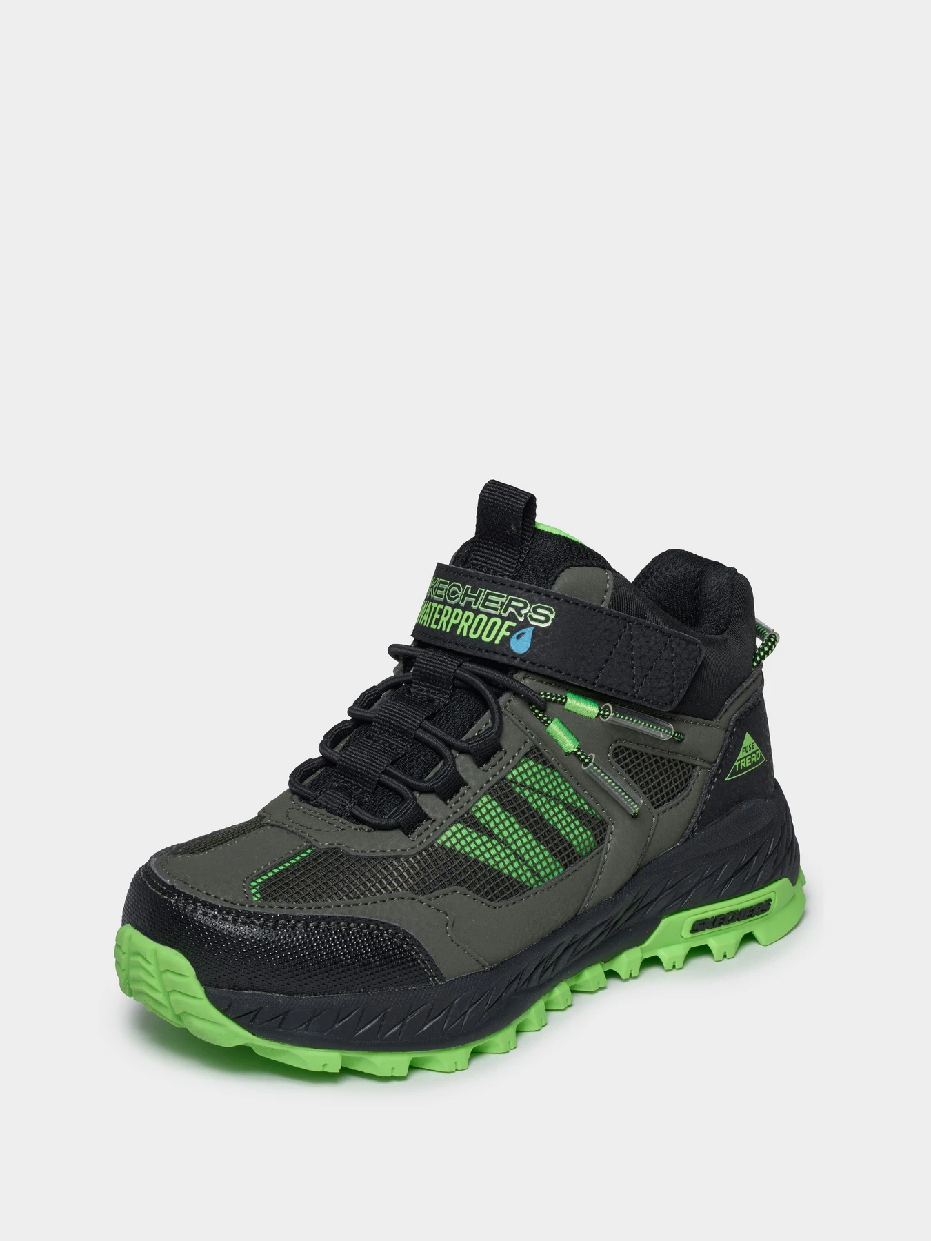 Ботинки и сапоги Skechers FUSE TREAD модель 406350L BKLM Фото