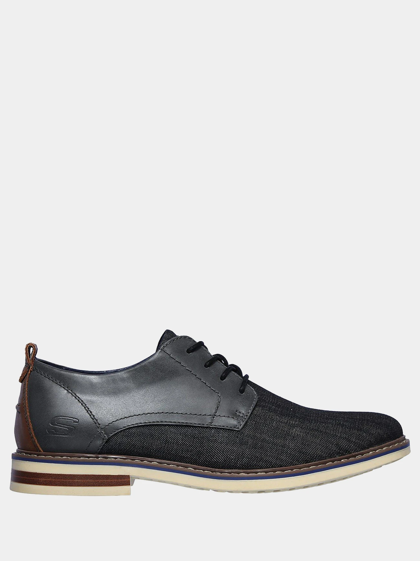 Туфлі та лофери Skechers Bregman - Rito модель 204130 CHAR Фото
