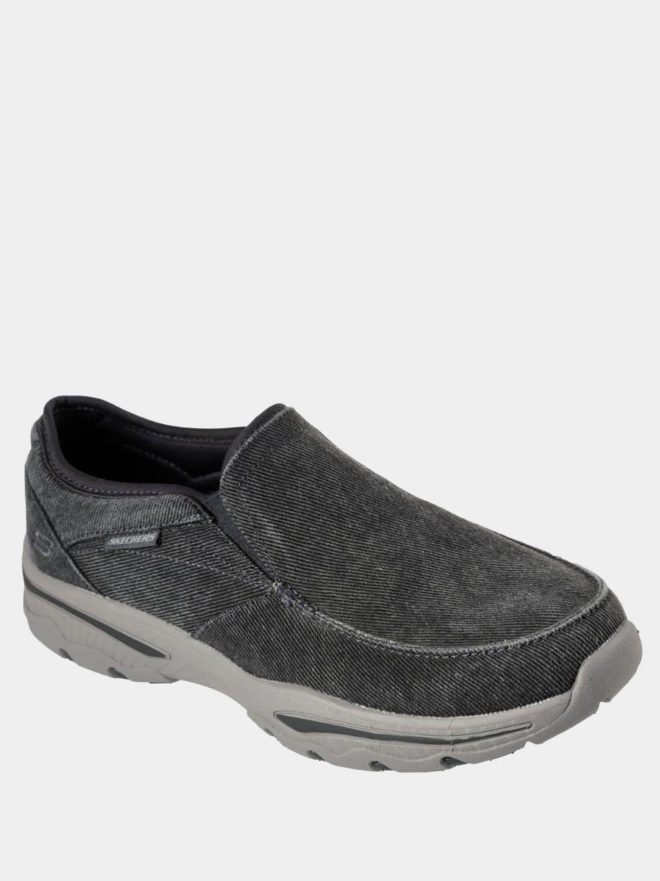 Слипоны и мокасины Skechers Relaxed Fit®: Creston - Moseco модель 65355EWW CHAR Фото