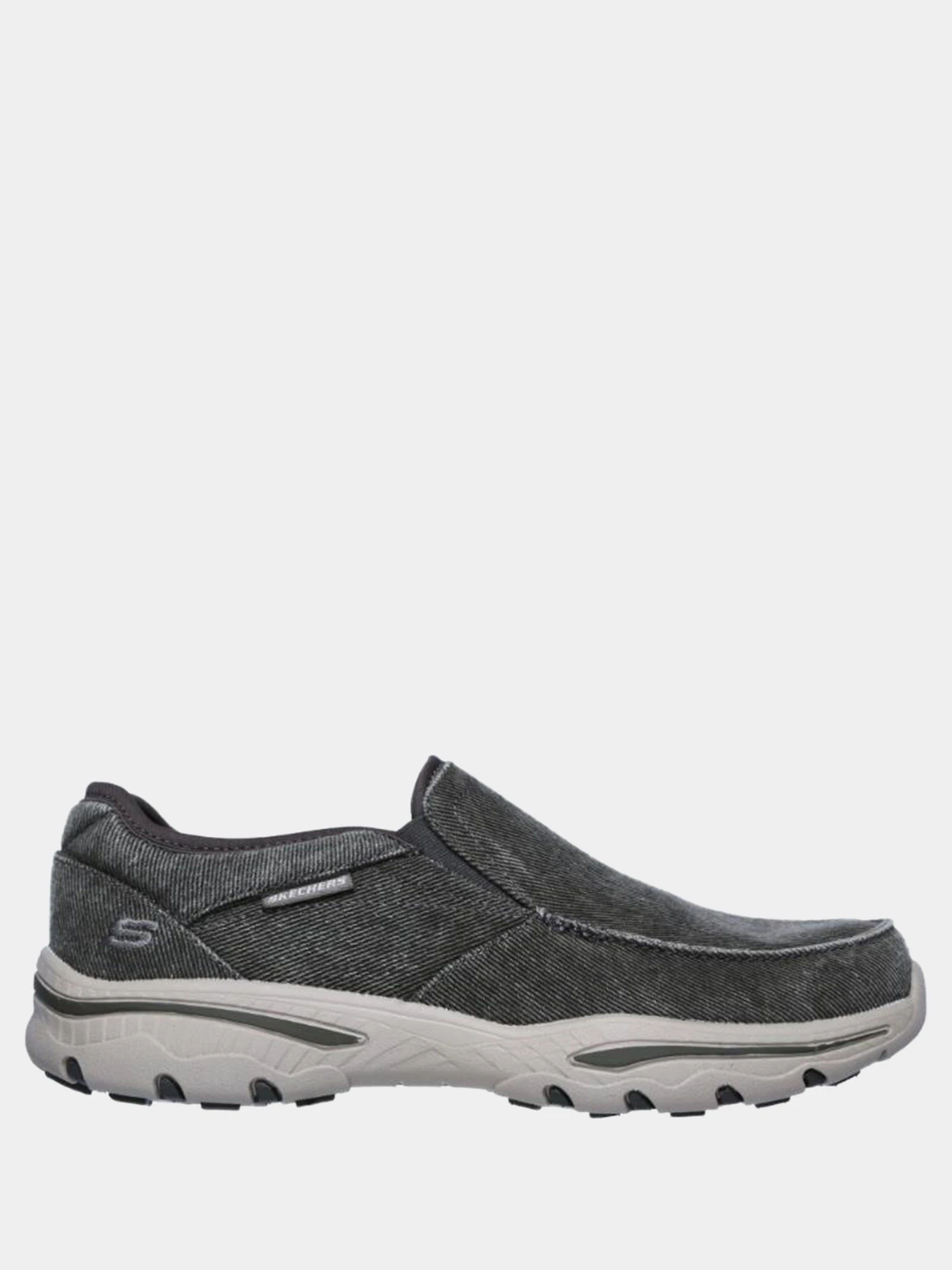 Слипоны и мокасины Skechers Relaxed Fit®: Creston - Moseco модель 65355EWW CHAR Фото