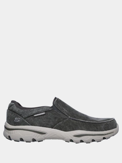 Слипоны и мокасины Skechers Relaxed Fit®: Creston - Moseco модель 65355EWW CHAR Фото