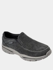 Слипоны и мокасины Skechers Relaxed Fit®: Creston - Moseco модель 65355EWW CHAR Фото