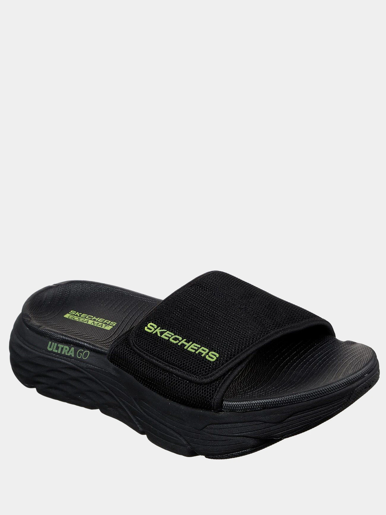 Шльопанці Skechers Max Cushioning Slide модель 229008 BKLM Шльопанці Skechers Max Cushioning Slide модель 229008 BKLM Фото