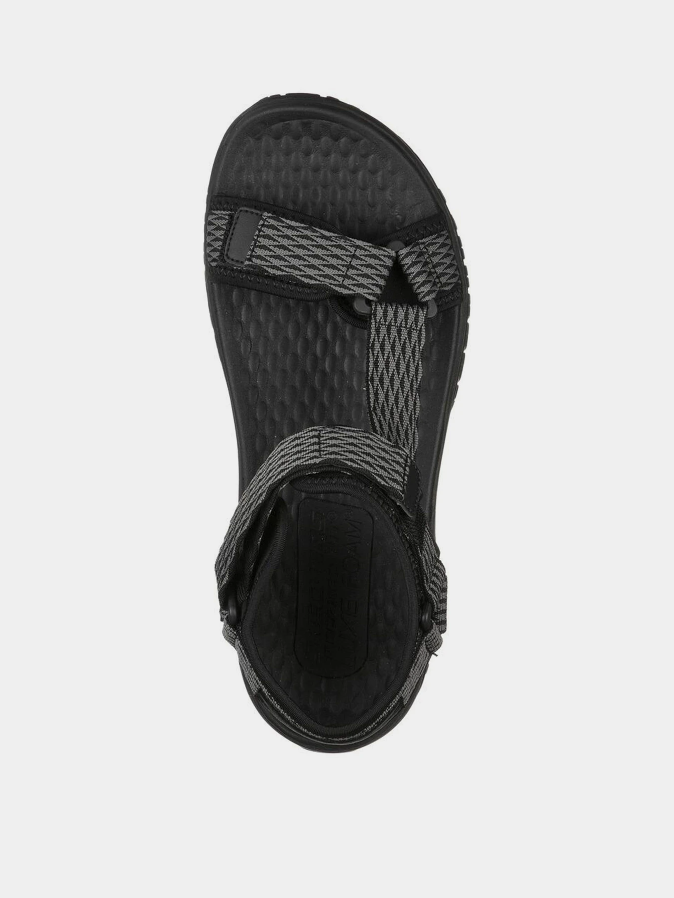Сандалии Skechers Relaxed Fit: Lomell - Rip Tide модель 204351 BKGY Фото