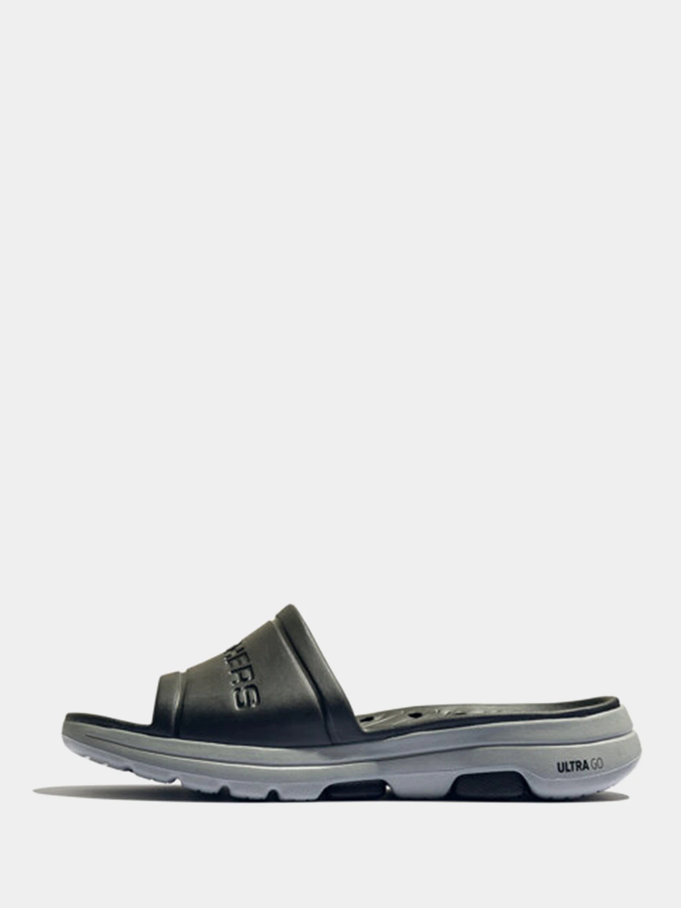 Шльопанці Skechers GOWALK 5 - SURF'S OUT модель 243005 BKGY Шльопанці Skechers GOWALK 5 - SURF'S OUT модель 243005 BKGY Фото