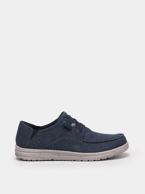 Слипоны и мокасины Skechers Melson Volgo модель 66384 NVGY Фото