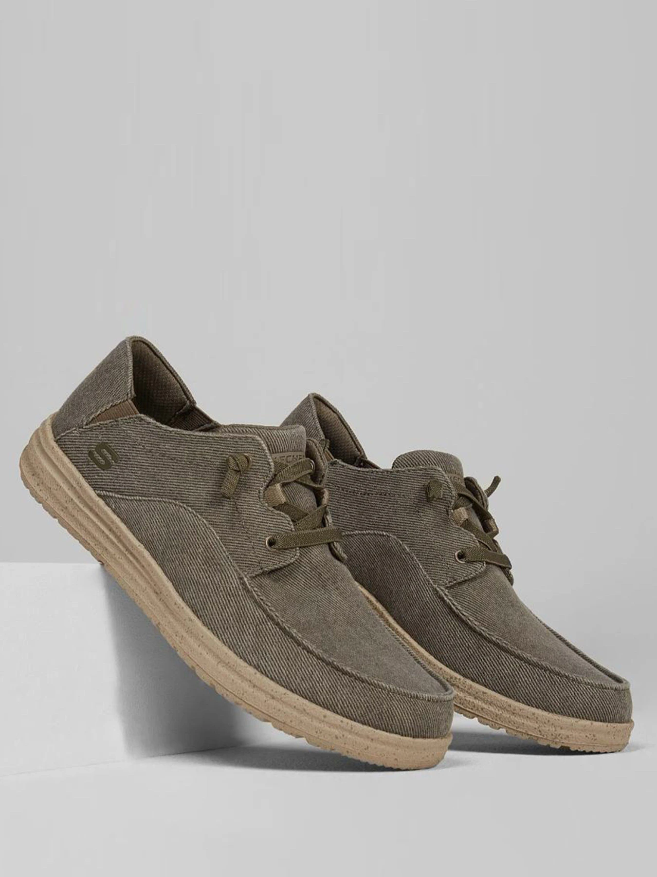 Сліпони та мокасини Skechers Melson Volgo модель 66384 OLV Сліпони та мокасини Skechers Melson Volgo модель 66384 OLV Фото