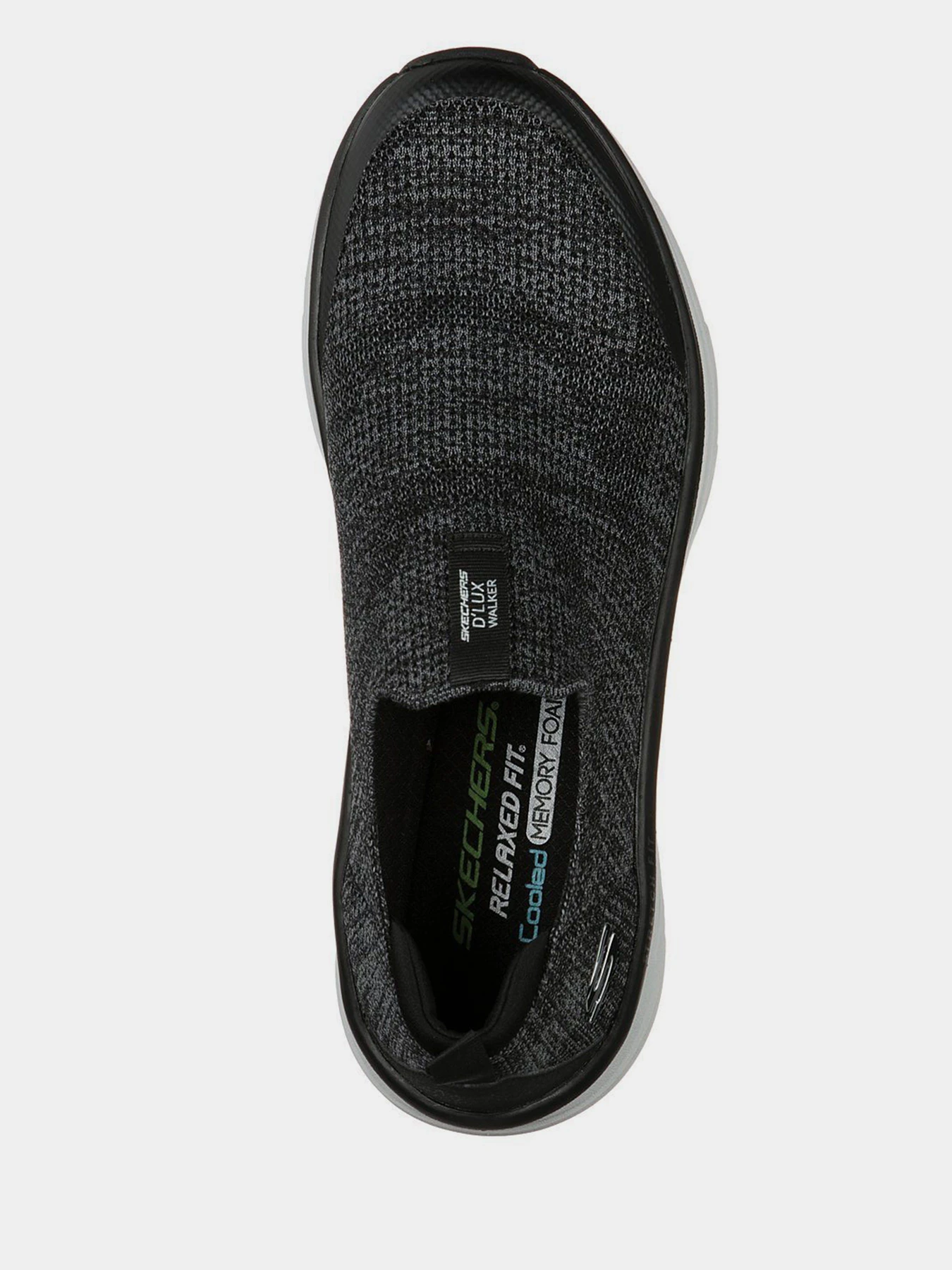 Слипоны и мокасины Skechers Relaxed Fit: D'Lux Walker модель 232163 BKW Слипоны и мокасины Skechers Relaxed Fit: D'Lux Walker модель 232163 BKW Фото