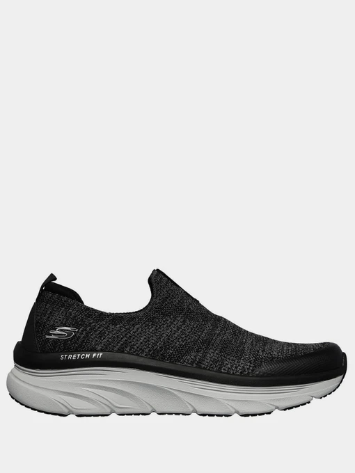 Слипоны и мокасины Skechers Relaxed Fit: D'Lux Walker модель 232163 BKW Фото