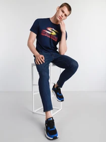 Кроссовки Skechers Energy Racer - Vinton модель 237132 BKBL Фото