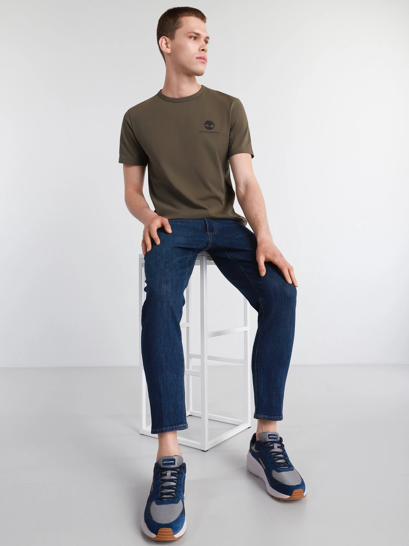 Кроссовки Skechers Global Jogger модель 237200 NVGY Фото