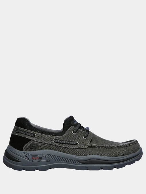 Слипоны и мокасины Skechers Arch Fit Motley - Oven модель 204180 BLK Фото