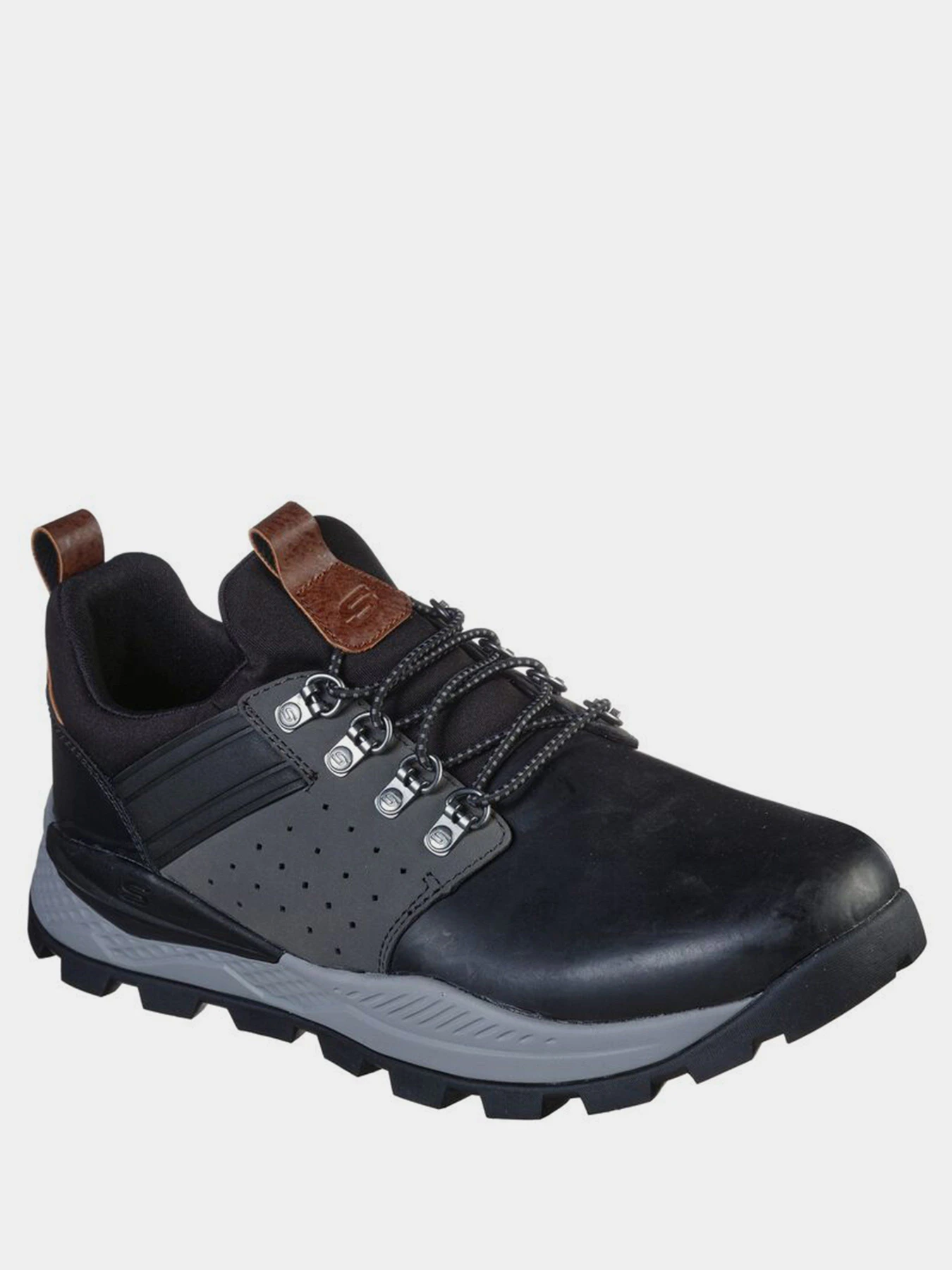 Кроссовки Skechers Relaxed Fit®: Riglen - Albano модель 204294 BKGY Фото