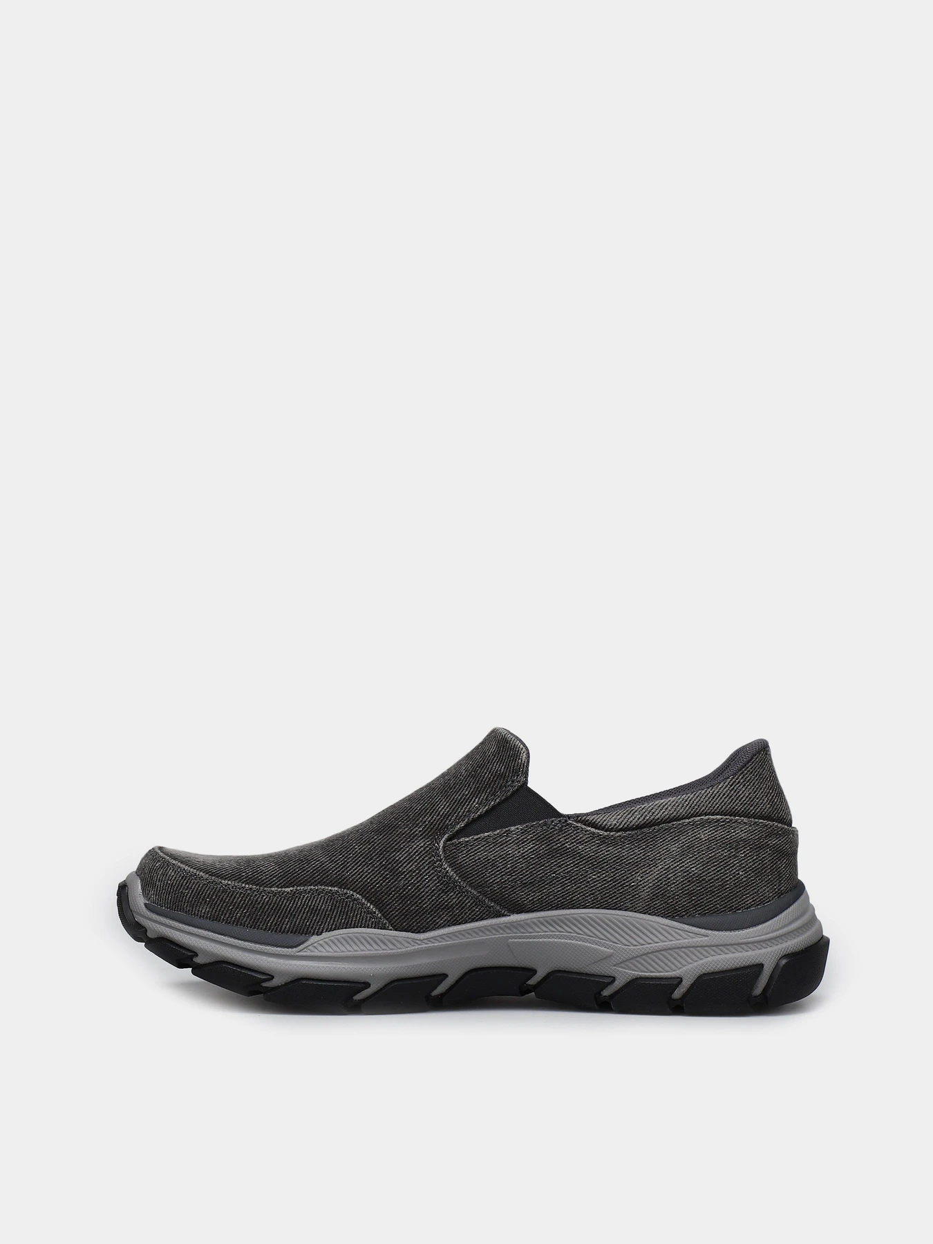 Слипоны и мокасины Skechers Relaxed Fit: Respected - Fallston модель 204387 CHAR Фото