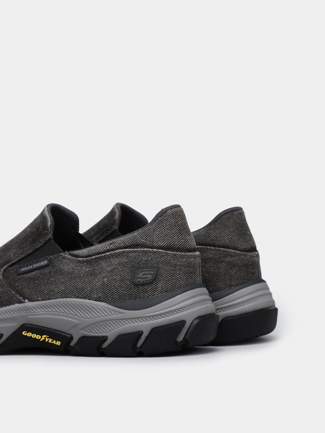 Слипоны и мокасины Skechers Relaxed Fit: Respected - Fallston модель 204387 CHAR Фото