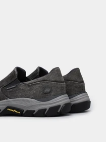Слипоны и мокасины Skechers Relaxed Fit: Respected - Fallston модель 204387 CHAR Фото
