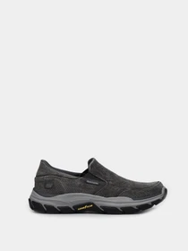Слипоны и мокасины Skechers Relaxed Fit: Respected - Fallston модель 204387 CHAR Фото