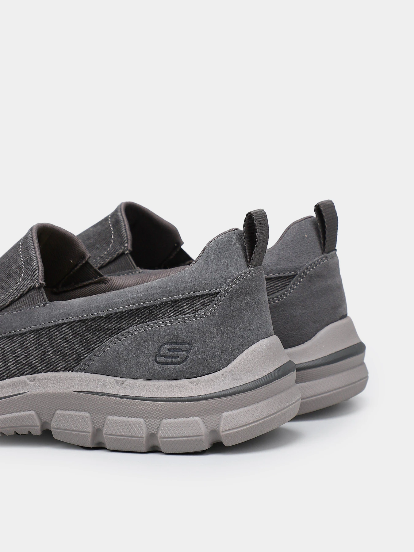 Слипоны и мокасины Skechers Go Walk 3 модель 204391 CHAR Фото