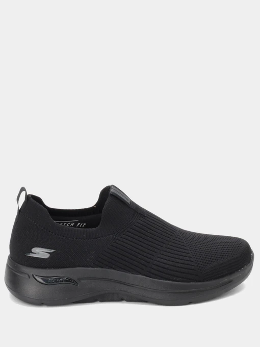 Слипоны и мокасины Skechers GOwalk Arch Fit модель 216118 BBK Фото