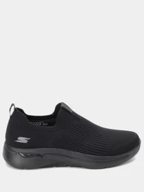 Слипоны и мокасины Skechers GOwalk Arch Fit модель 216118 BBK Фото