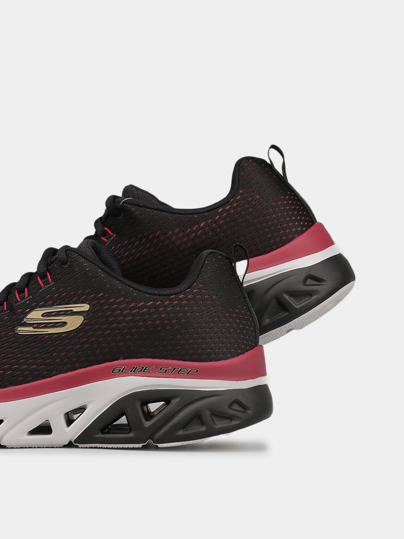 Кросівки Skechers Glide-Step Sport - Wave Heat модель 232270 BKRD Кросівки Skechers Glide-Step Sport - Wave Heat модель 232270 BKRD Фото