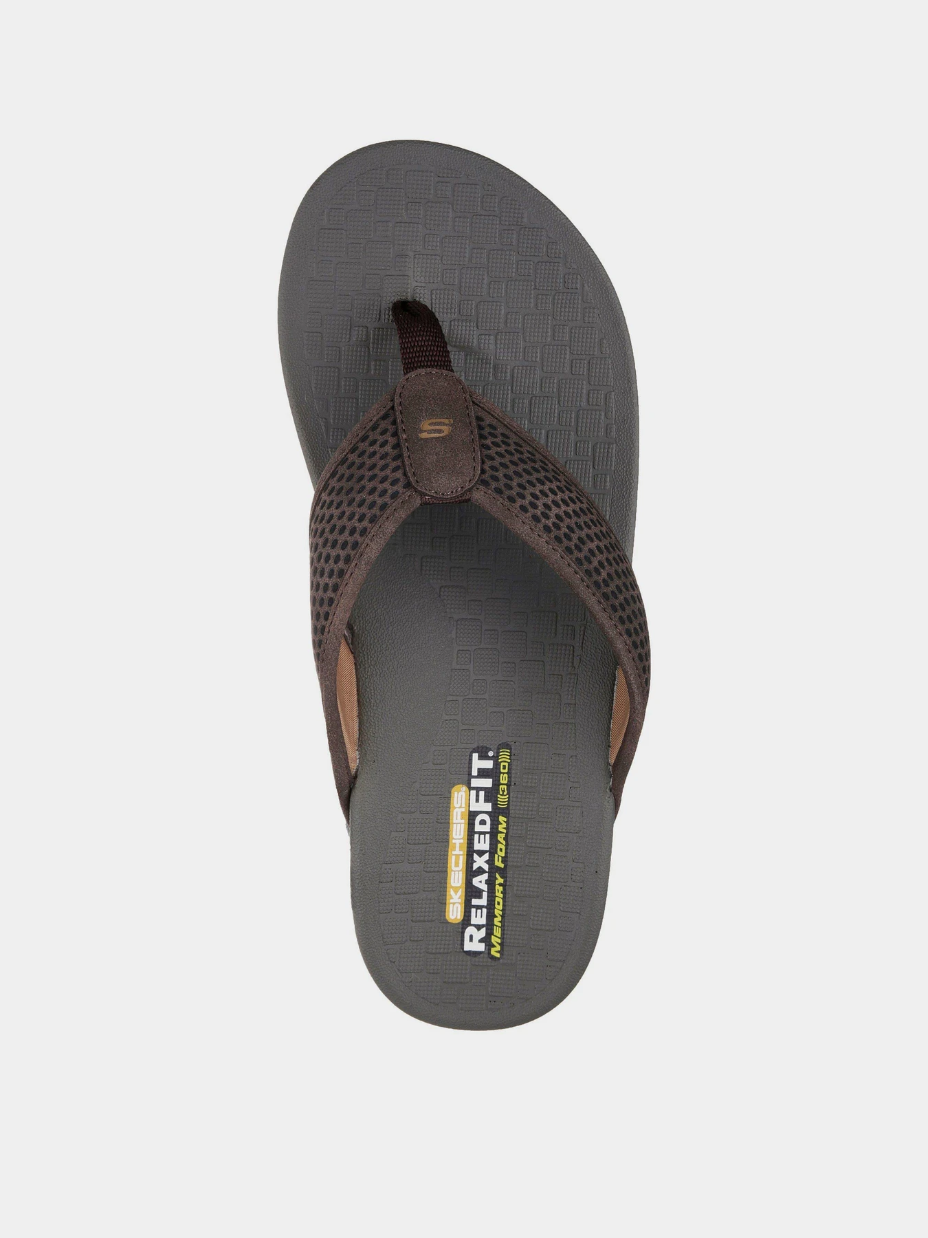 Шлёпанцы Skechers Relaxed Fit: Pelem - Emiro модель 65093 DKBR Фото