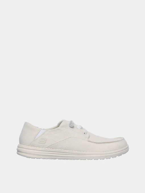 Слипоны и мокасины Skechers Melson Volgo модель 66384 WHT Фото