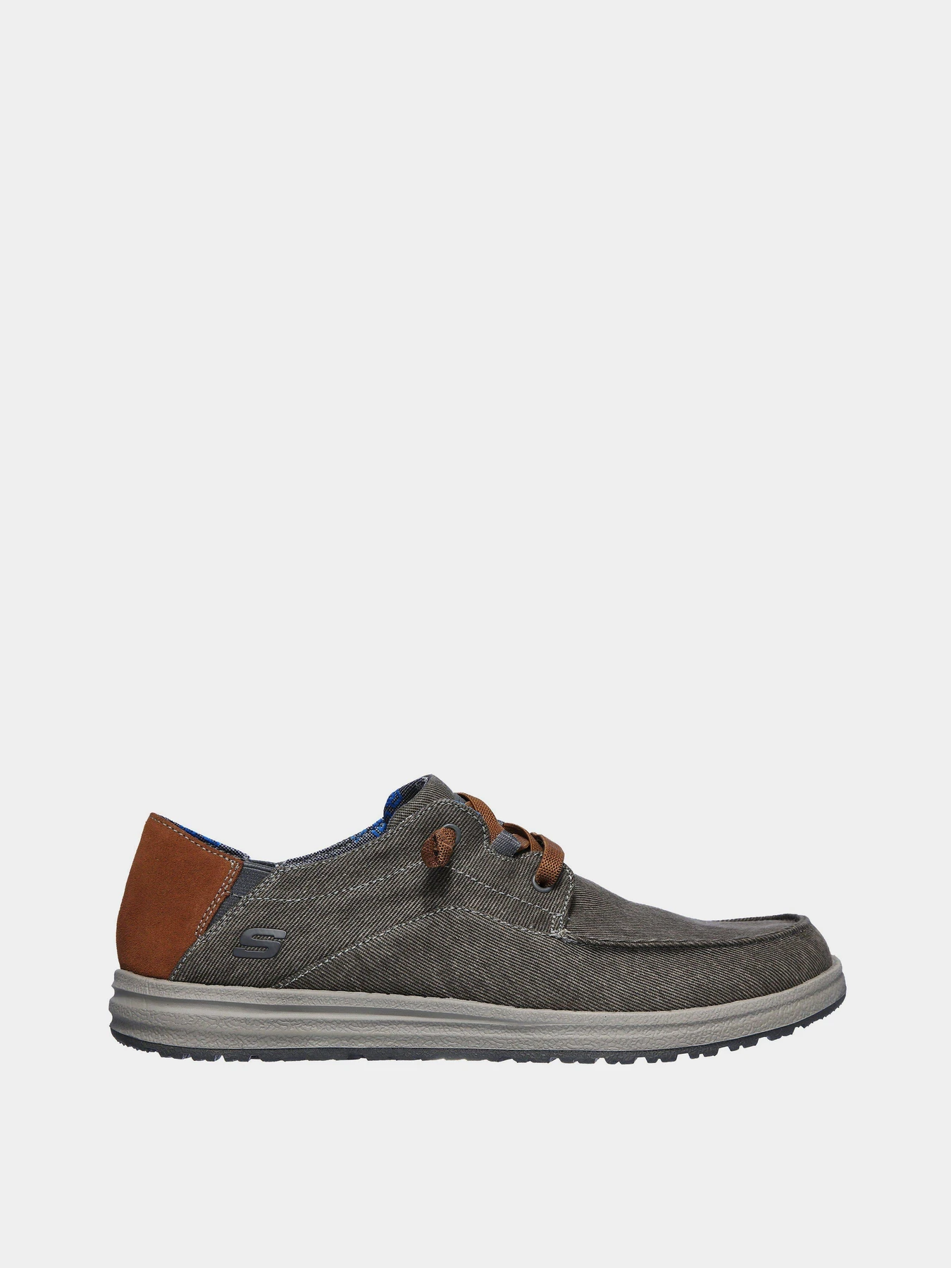 Слипоны и мокасины Skechers Relaxed Fit: Melson – Planon модель 210116 CHAR Фото