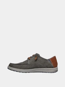 Слипоны и мокасины Skechers Relaxed Fit: Melson – Planon модель 210116 CHAR Фото