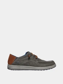 Слипоны и мокасины Skechers Relaxed Fit: Melson – Planon модель 210116 CHAR Фото
