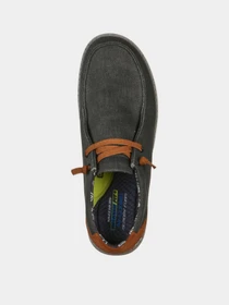 Слипоны и мокасины Skechers Relaxed Fit: Melson - Parlen модель 210139 BLK Фото