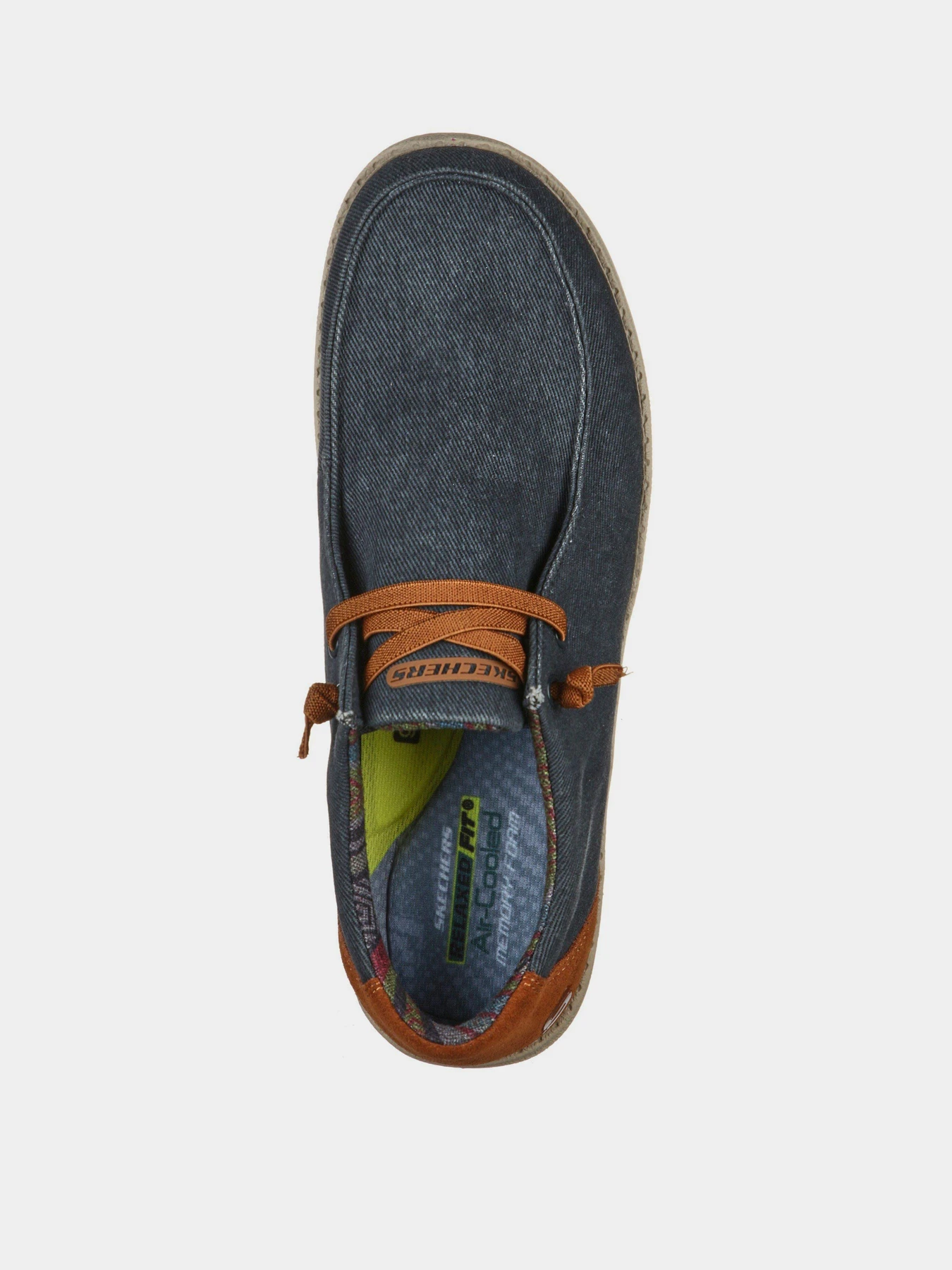 Слипоны и мокасины Skechers Relaxed Fit: Melson - Parlen модель 210139 NVY Слипоны и мокасины Skechers Relaxed Fit: Melson - Parlen модель 210139 NVY Фото
