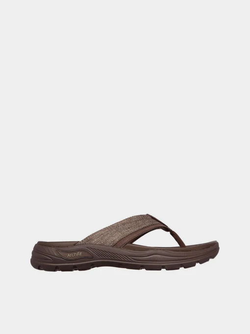 Шлёпанцы Skechers Arch Fit SD - Dolano модель 204345 CHOC Фото