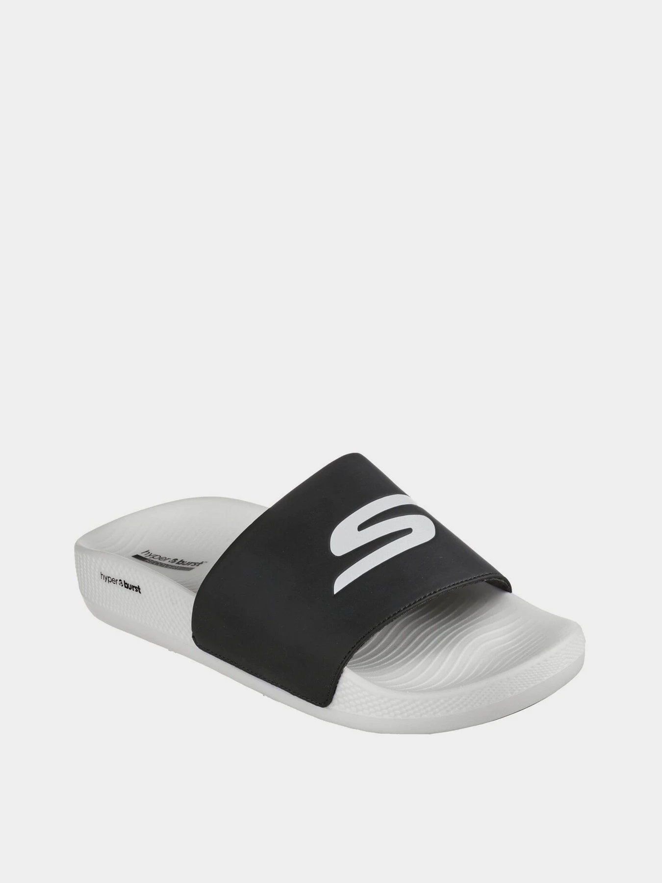 Шльопанці Skechers HYPER SLIDE - DERIVER модель 246020 BKW Шльопанці Skechers HYPER SLIDE - DERIVER модель 246020 BKW Фото