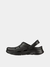 Шлёпанцы Skechers Arch Fit - Valiant модель 243160 BBK Фото
