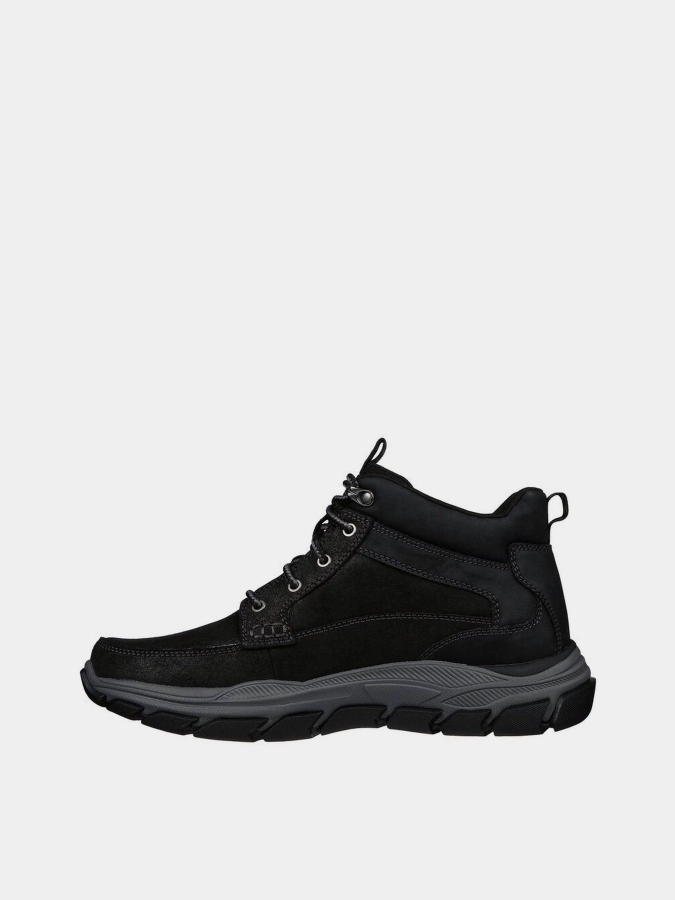 Ботинки и сапоги Skechers Relaxed Fit: Respected – Boswell модель 204454 BLK Фото