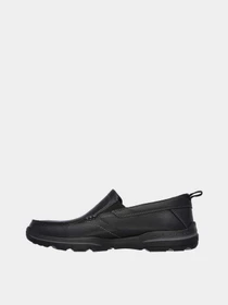 Слипоны и мокасины Skechers Relaxed Fit: Harper – Forde модель 64858 BLK Фото