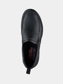 Слипоны и мокасины Skechers Relaxed Fit: Harper – Forde модель 64858 BLK Фото