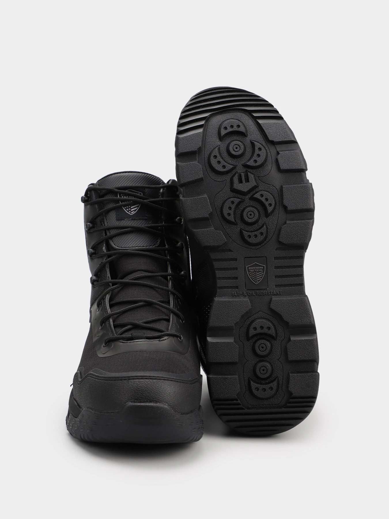 Ботинки и сапоги Skechers Work Relaxed Fit: Markan Tactical модель 77515W BLK Фото