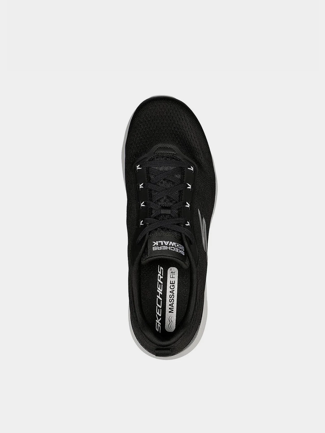 Кросівки Skechers Go Walk Massage Fit модель 216404 BKW Кросівки Skechers Go Walk Massage Fit модель 216404 BKW Фото