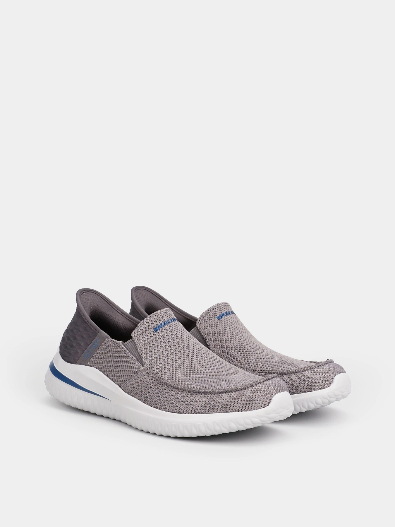 Слипоны и мокасины Skechers Delson 3.0 - Cabrino модель 210604 GRY Фото