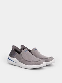 Слипоны и мокасины Skechers Delson 3.0 - Cabrino модель 210604 GRY Фото
