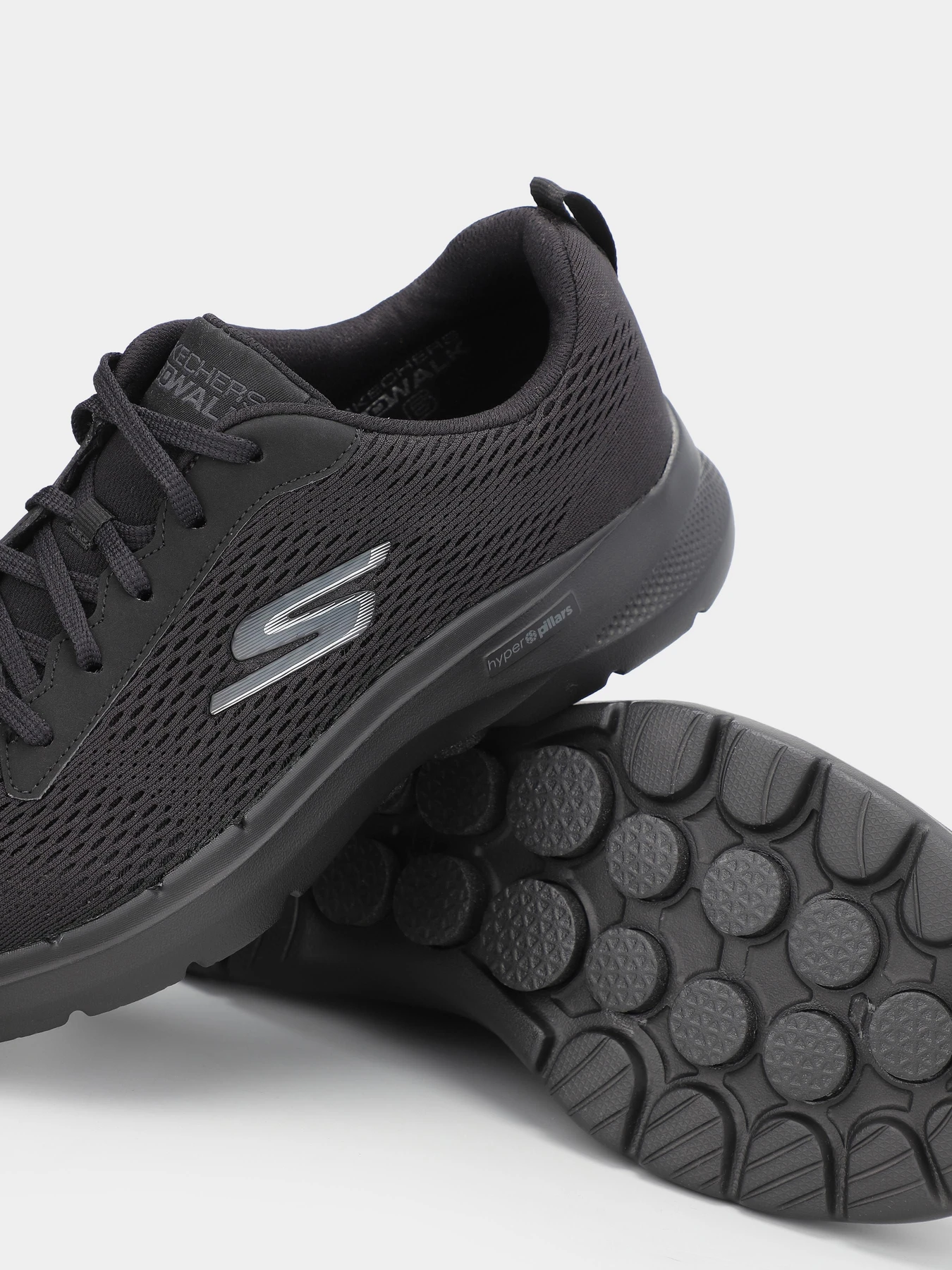 Кросівки Skechers GoWalk 6 - Avalo Extra Wide Fit модель 216209WW BBK Кросівки Skechers GoWalk 6 - Avalo Extra Wide Fit модель 216209WW BBK Фото