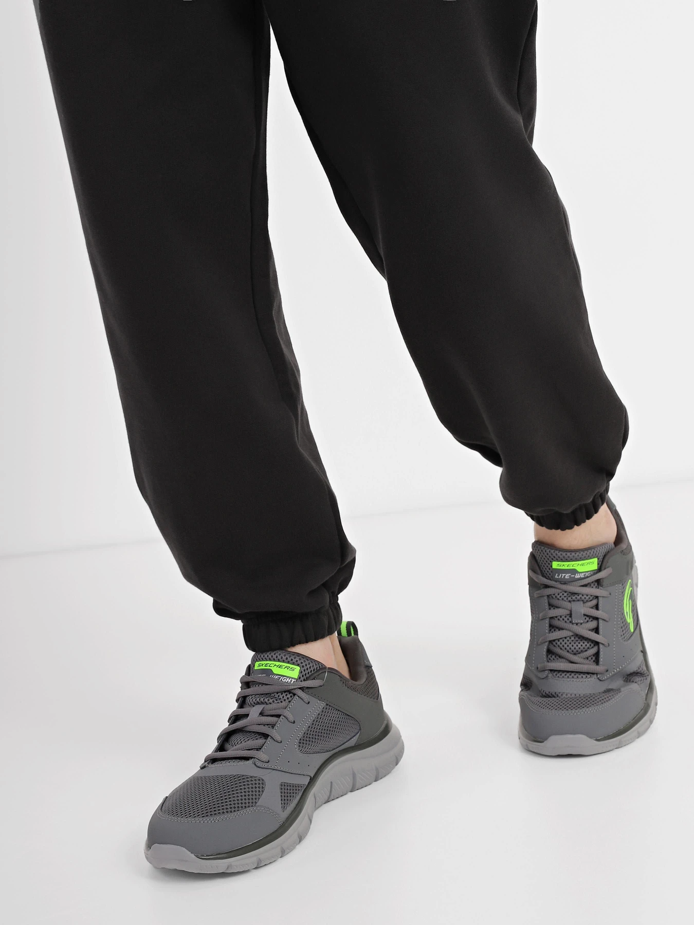 Кроссовки Skechers Track Syntac Mid Top модель 232398W CHAR Фото