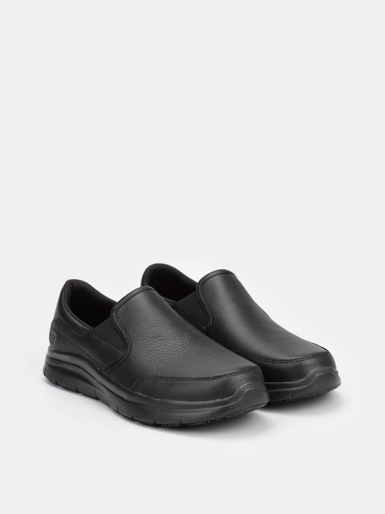 Слипоны и мокасины Skechers Work Relaxed Fit: Flex Advantage SR-Bronwood модель 77071EC BLK Фото