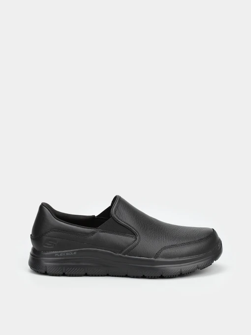 Слипоны и мокасины Skechers Work Relaxed Fit: Flex Advantage SR-Bronwood модель 77071EC BLK Фото