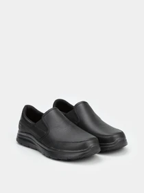 Слипоны и мокасины Skechers Work Relaxed Fit: Flex Advantage SR-Bronwood модель 77071EC BLK Фото