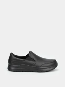 Слипоны и мокасины Skechers Work Relaxed Fit: Flex Advantage SR-Bronwood модель 77071EC BLK Фото
